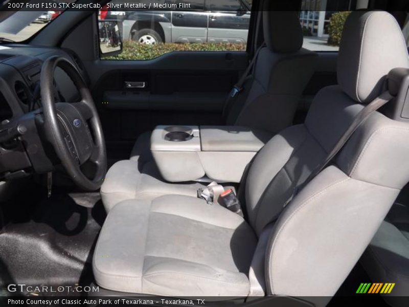 Silver Metallic / Medium Flint 2007 Ford F150 STX SuperCab