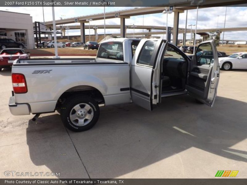Silver Metallic / Medium Flint 2007 Ford F150 STX SuperCab