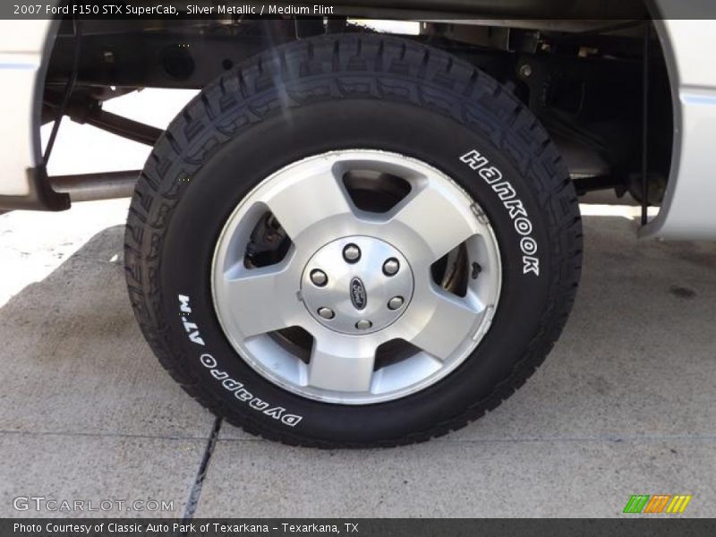 Silver Metallic / Medium Flint 2007 Ford F150 STX SuperCab