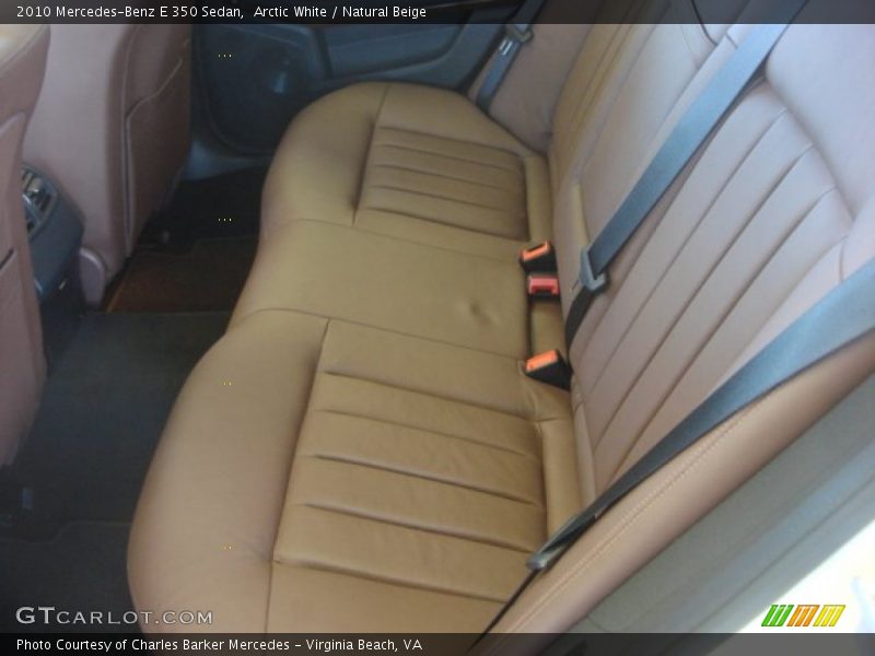 Arctic White / Natural Beige 2010 Mercedes-Benz E 350 Sedan