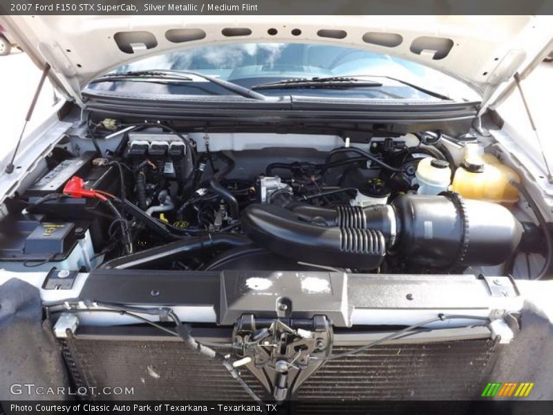 Silver Metallic / Medium Flint 2007 Ford F150 STX SuperCab