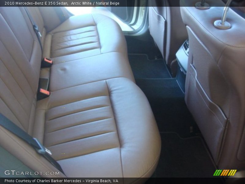 Arctic White / Natural Beige 2010 Mercedes-Benz E 350 Sedan