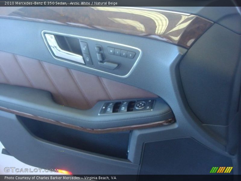 Arctic White / Natural Beige 2010 Mercedes-Benz E 350 Sedan