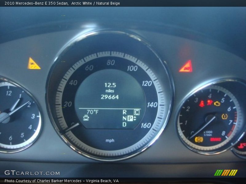 Arctic White / Natural Beige 2010 Mercedes-Benz E 350 Sedan