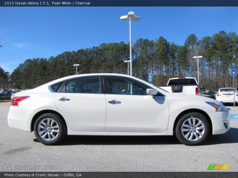  2013 Altima 2.5 S Pearl White