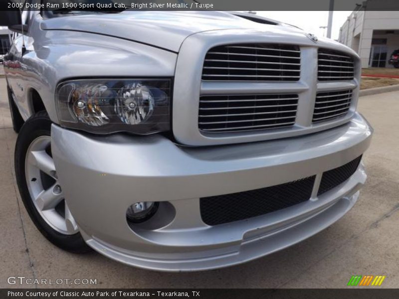 Bright Silver Metallic / Taupe 2005 Dodge Ram 1500 Sport Quad Cab