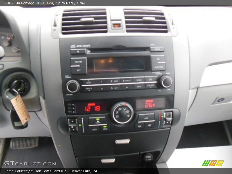 Spicy Red / Gray 2009 Kia Borrego LX V6 4x4