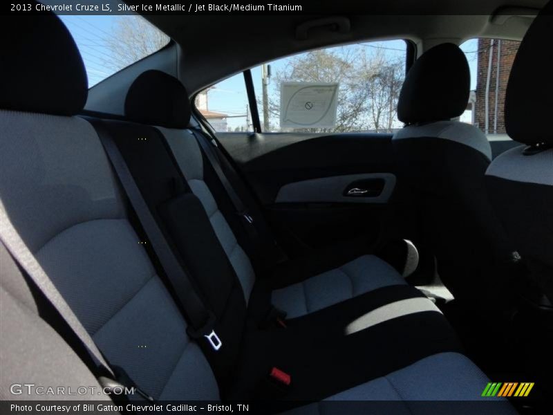 Silver Ice Metallic / Jet Black/Medium Titanium 2013 Chevrolet Cruze LS