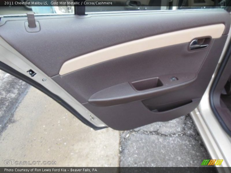 Gold Mist Metallic / Cocoa/Cashmere 2011 Chevrolet Malibu LS