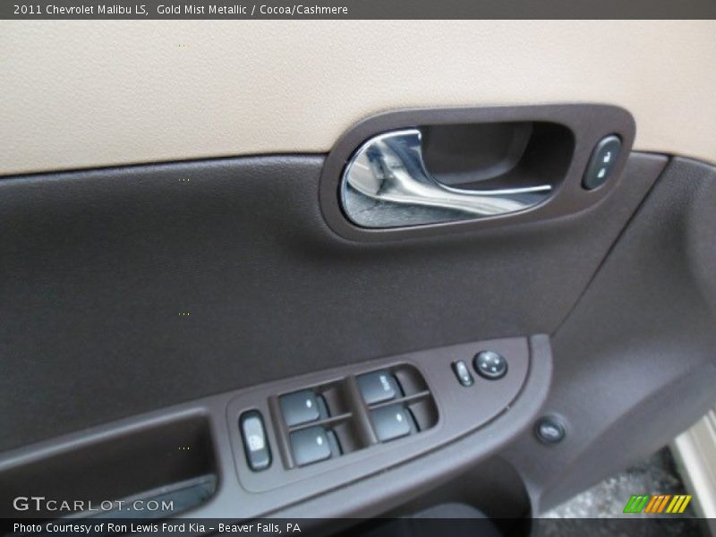 Gold Mist Metallic / Cocoa/Cashmere 2011 Chevrolet Malibu LS