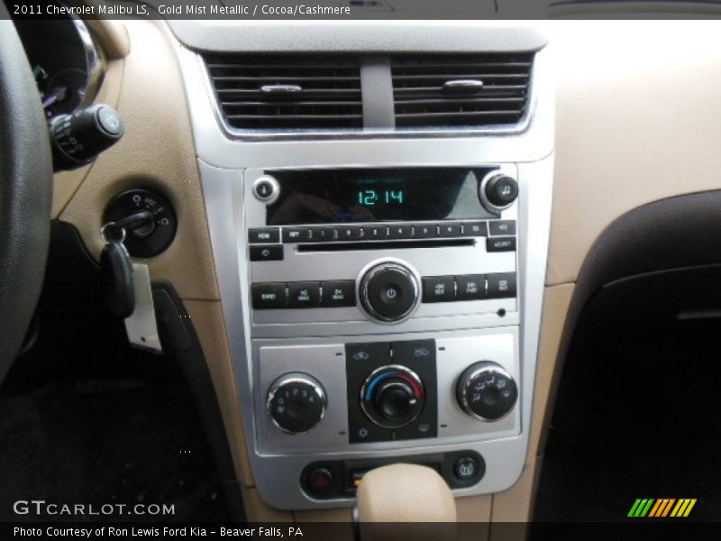 Gold Mist Metallic / Cocoa/Cashmere 2011 Chevrolet Malibu LS