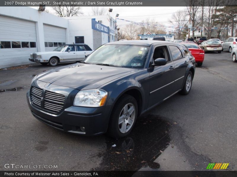 Steel Blue Metallic / Dark Slate Gray/Light Graystone 2007 Dodge Magnum SXT
