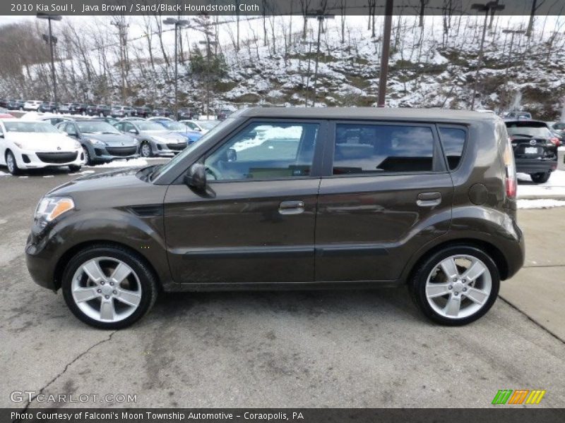 Java Brown / Sand/Black Houndstooth Cloth 2010 Kia Soul !