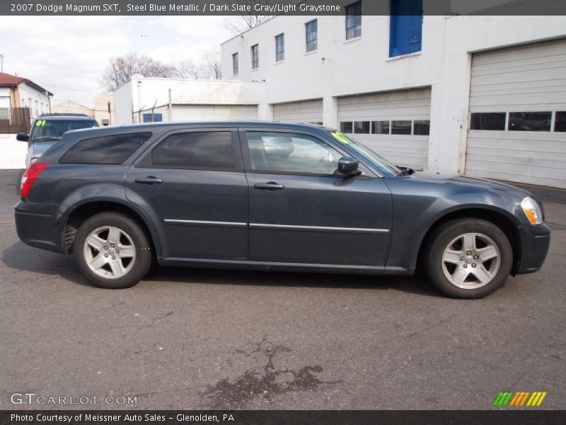 Steel Blue Metallic / Dark Slate Gray/Light Graystone 2007 Dodge Magnum SXT