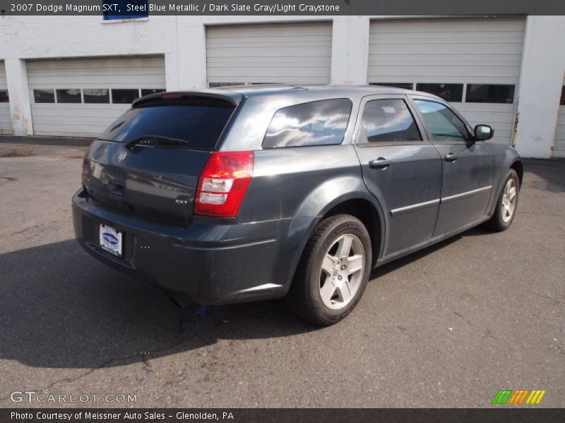 Steel Blue Metallic / Dark Slate Gray/Light Graystone 2007 Dodge Magnum SXT