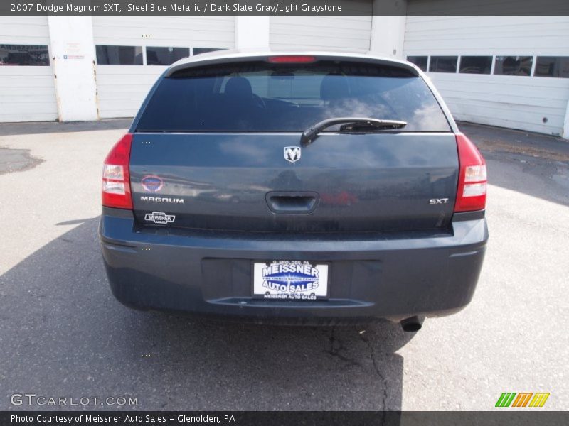 Steel Blue Metallic / Dark Slate Gray/Light Graystone 2007 Dodge Magnum SXT