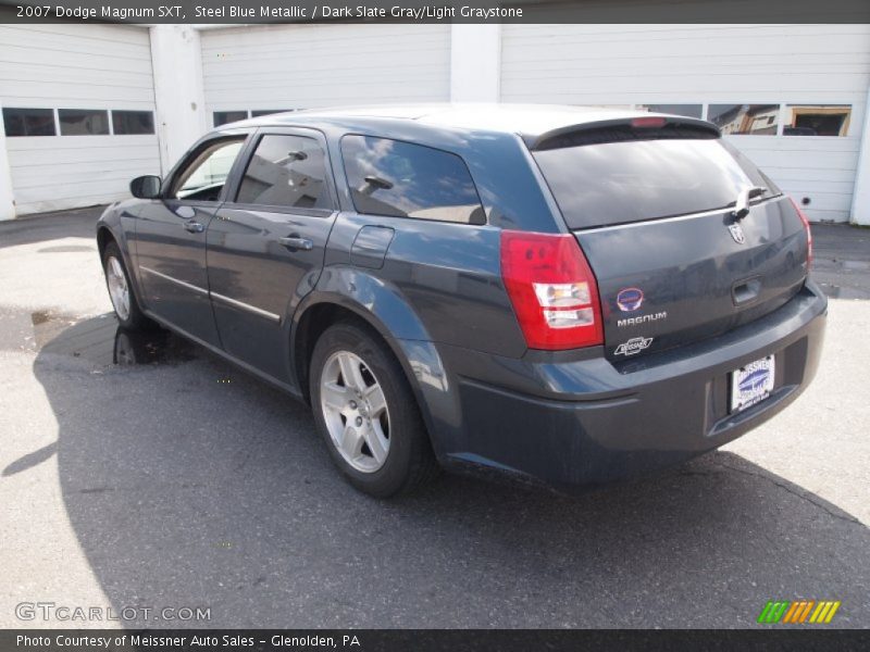 Steel Blue Metallic / Dark Slate Gray/Light Graystone 2007 Dodge Magnum SXT