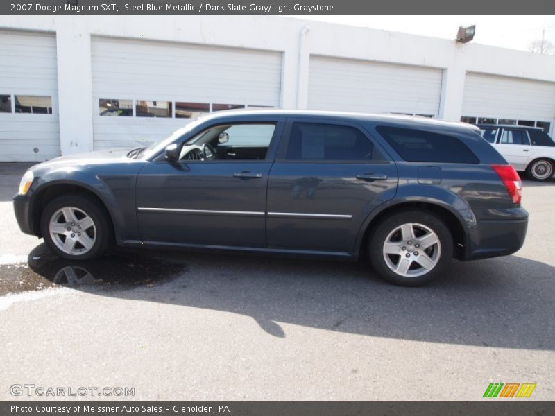 Steel Blue Metallic / Dark Slate Gray/Light Graystone 2007 Dodge Magnum SXT
