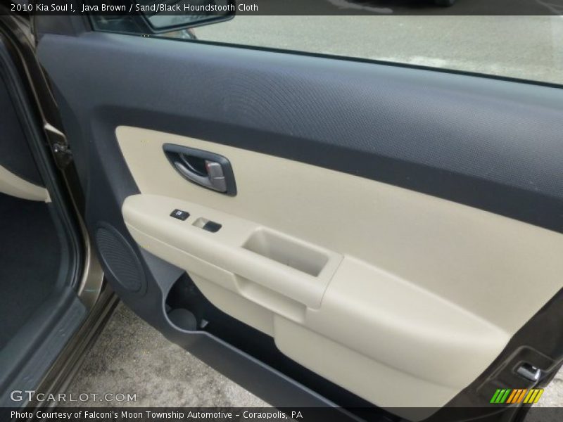 Java Brown / Sand/Black Houndstooth Cloth 2010 Kia Soul !