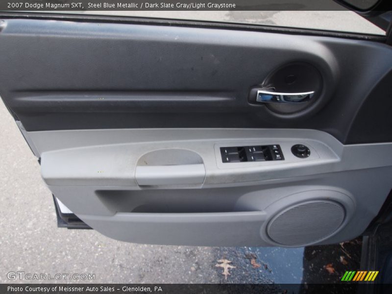 Steel Blue Metallic / Dark Slate Gray/Light Graystone 2007 Dodge Magnum SXT