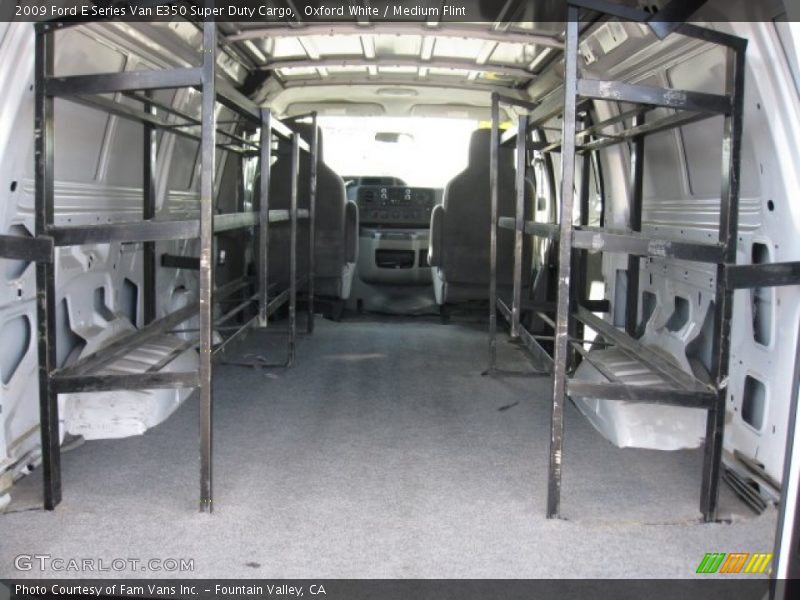 Oxford White / Medium Flint 2009 Ford E Series Van E350 Super Duty Cargo