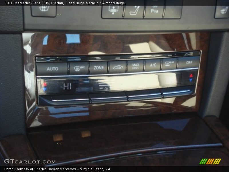 Pearl Beige Metallic / Almond Beige 2010 Mercedes-Benz E 350 Sedan