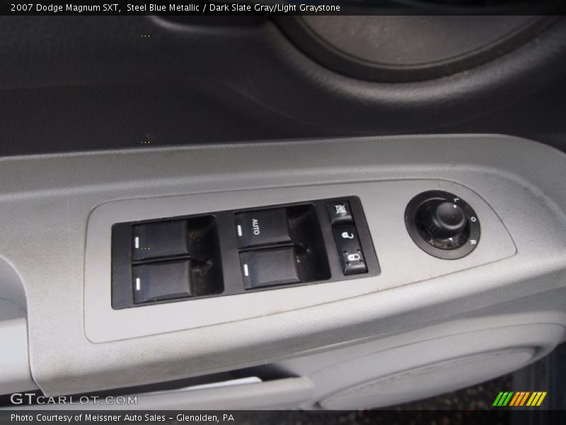 Steel Blue Metallic / Dark Slate Gray/Light Graystone 2007 Dodge Magnum SXT