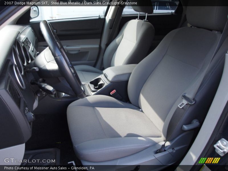 Steel Blue Metallic / Dark Slate Gray/Light Graystone 2007 Dodge Magnum SXT