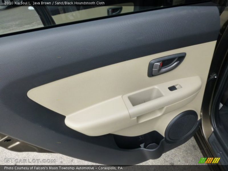 Java Brown / Sand/Black Houndstooth Cloth 2010 Kia Soul !