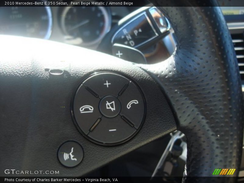 Pearl Beige Metallic / Almond Beige 2010 Mercedes-Benz E 350 Sedan