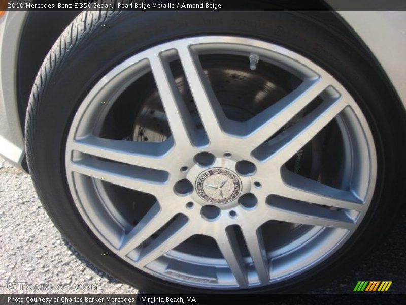 Pearl Beige Metallic / Almond Beige 2010 Mercedes-Benz E 350 Sedan