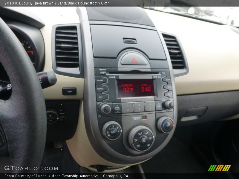 Java Brown / Sand/Black Houndstooth Cloth 2010 Kia Soul !