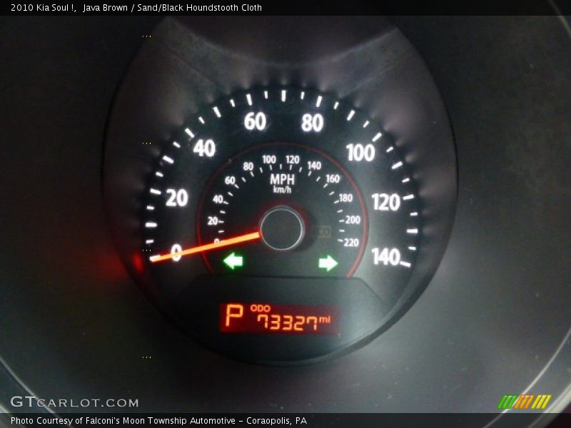 Java Brown / Sand/Black Houndstooth Cloth 2010 Kia Soul !