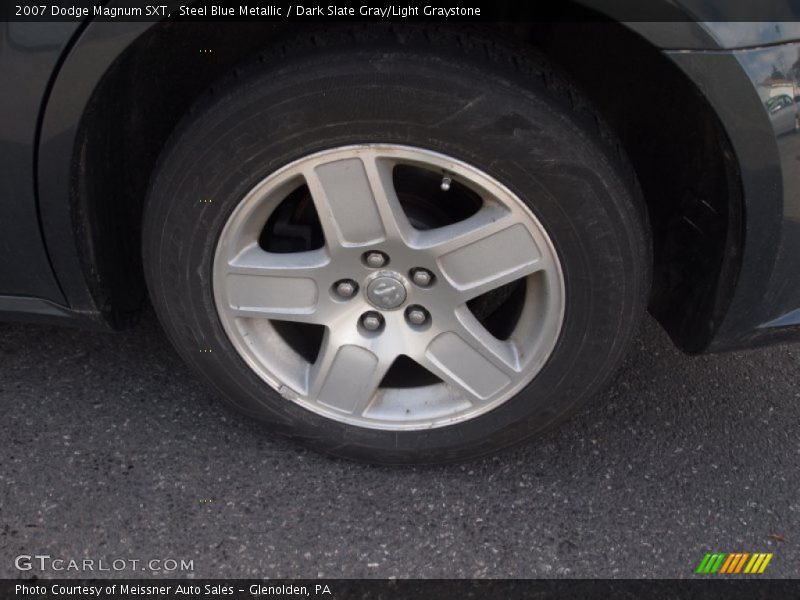 Steel Blue Metallic / Dark Slate Gray/Light Graystone 2007 Dodge Magnum SXT