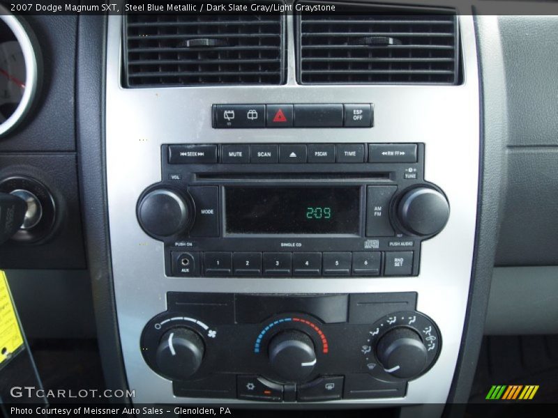 Steel Blue Metallic / Dark Slate Gray/Light Graystone 2007 Dodge Magnum SXT