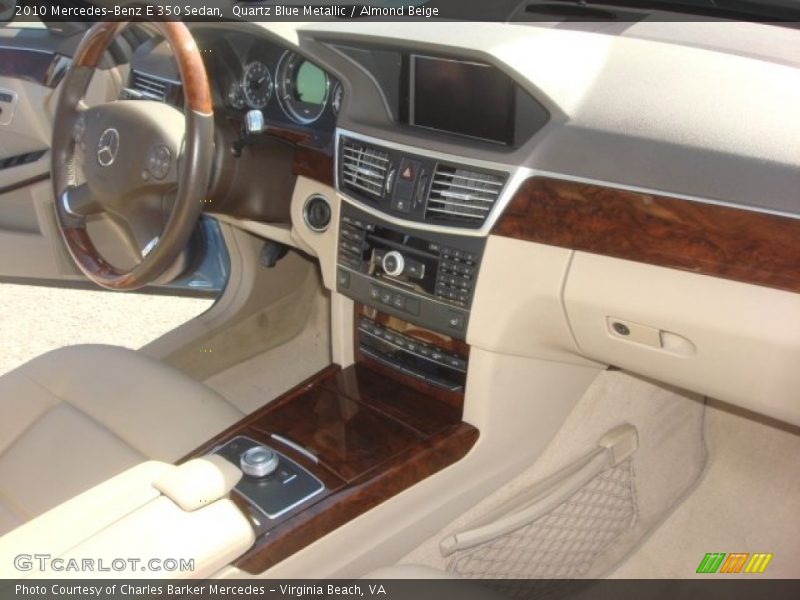Quartz Blue Metallic / Almond Beige 2010 Mercedes-Benz E 350 Sedan