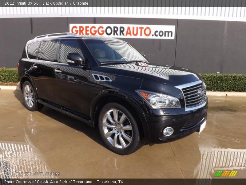 Black Obsidian / Graphite 2012 Infiniti QX 56