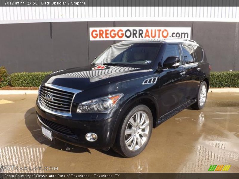 Black Obsidian / Graphite 2012 Infiniti QX 56