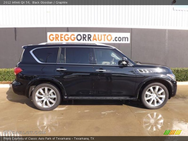 Black Obsidian / Graphite 2012 Infiniti QX 56