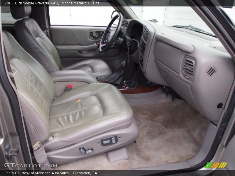  2001 Bravada AWD Beige Interior