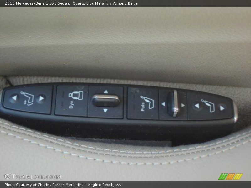 Quartz Blue Metallic / Almond Beige 2010 Mercedes-Benz E 350 Sedan