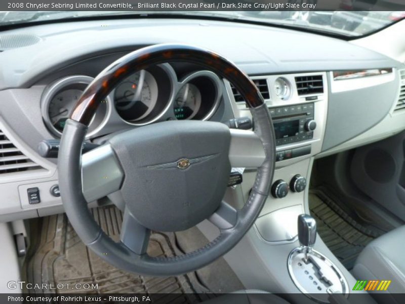 Dashboard of 2008 Sebring Limited Convertible