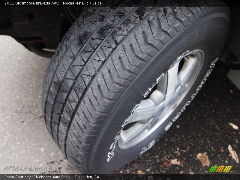 Mocha Metallic / Beige 2001 Oldsmobile Bravada AWD
