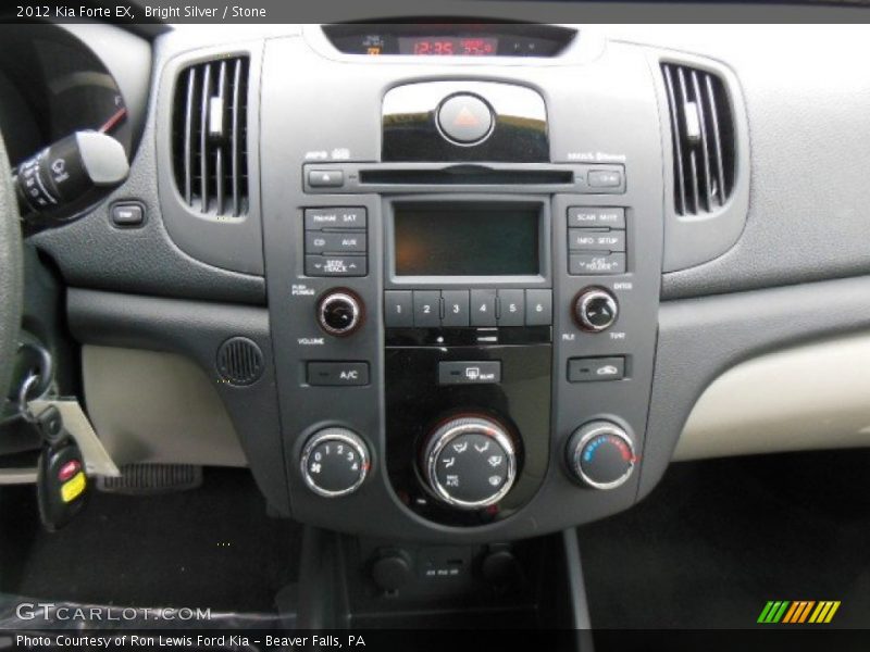 Bright Silver / Stone 2012 Kia Forte EX