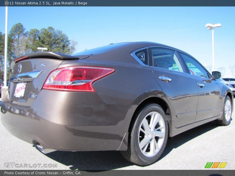 Java Metallic / Beige 2013 Nissan Altima 2.5 SL