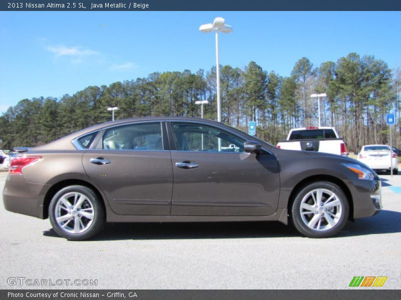 Java Metallic / Beige 2013 Nissan Altima 2.5 SL