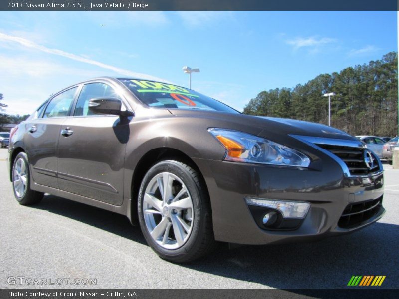 Java Metallic / Beige 2013 Nissan Altima 2.5 SL