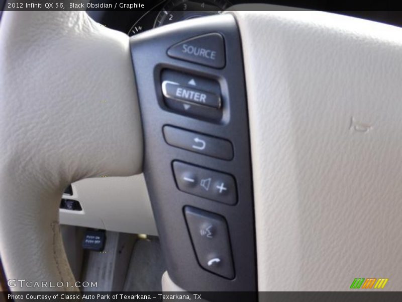 Black Obsidian / Graphite 2012 Infiniti QX 56