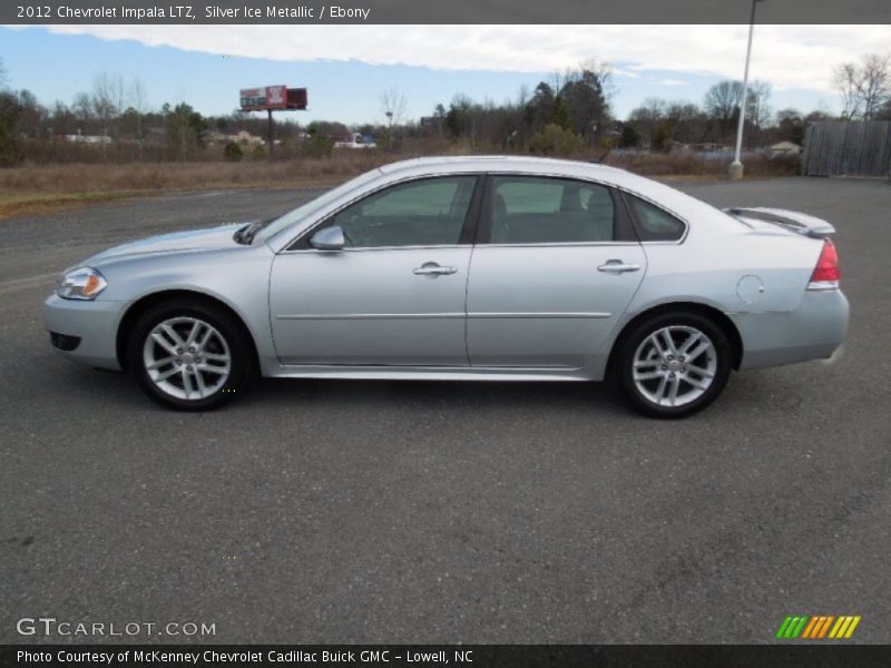 Silver Ice Metallic / Ebony 2012 Chevrolet Impala LTZ