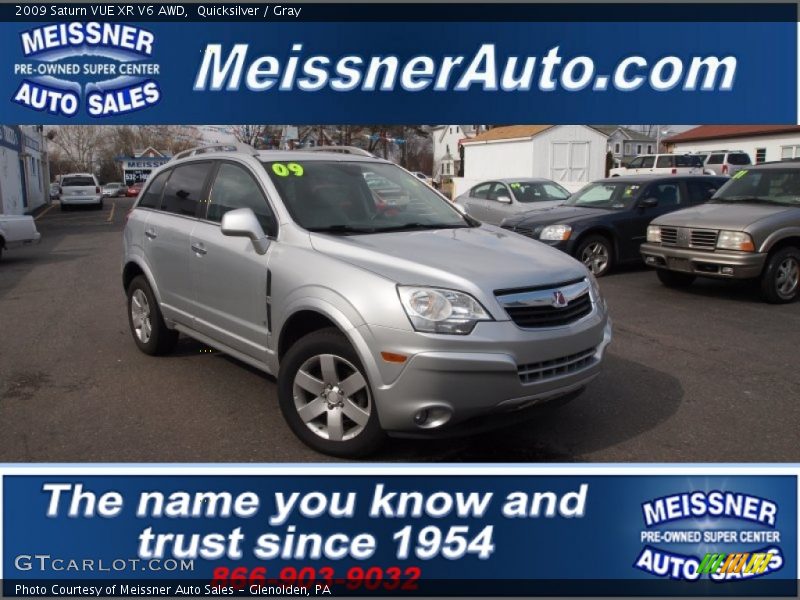 Quicksilver / Gray 2009 Saturn VUE XR V6 AWD